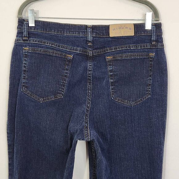 Riders by Lee Boot Cut Jeans Size 16 Classic Bootcut Denim - Picture 5 of 8